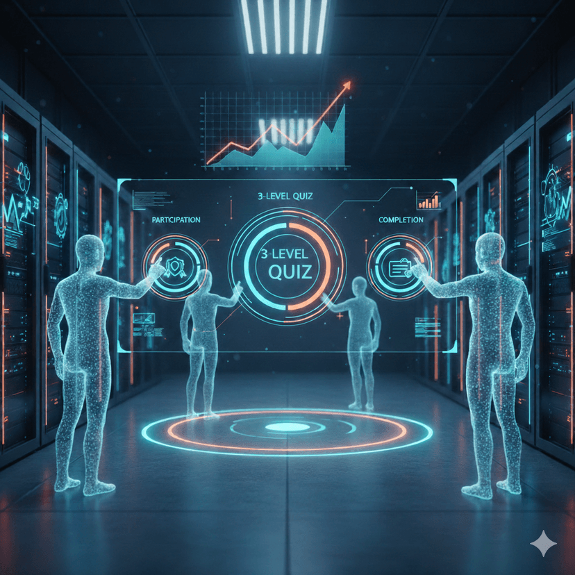 3-Level Quiz - Team Awareness Campaign